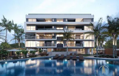 Apartamento com 3 dormitórios à venda, 92 m² por r$ 1.450.000,00 - ponta de campina - cabedelo/pb
