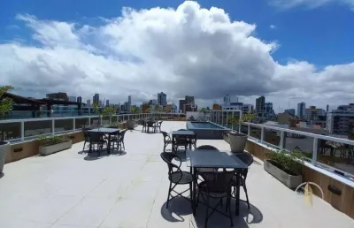Apartamento com 1 dormitório para alugar, 30 m² por r$ 2.200,01/mês - bessa - joão pessoa/pb