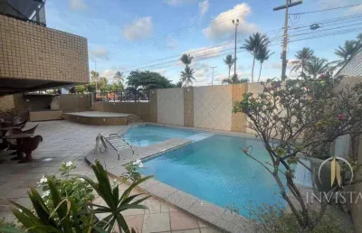 Cobertura com 4 dormitórios à venda, 503 m² por r$ 2.800.000,00 - cabo branco - joão pessoa/pb