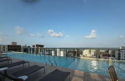 Flat com 1 dormitório à venda, 15 m² por r$ 350.000,00 - tambau - joão pessoa/pb