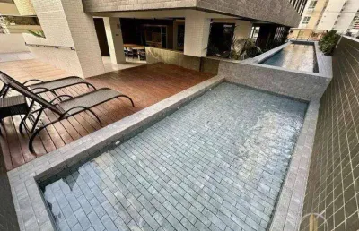 Flat com 1 dormitório para alugar, 35 m² por r$ 3.500/mês - tambaú - joão pessoa/pb
