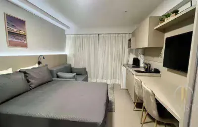 Flat com 1 dormitório à venda, 22 m² por r$ 450.000,00 - jardim oceania - joão pessoa/pb