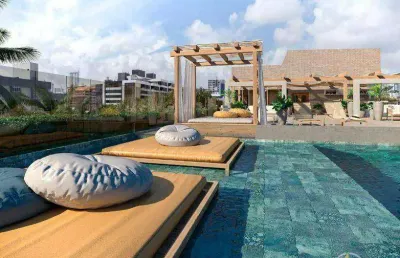 Flat com 1 dormitório à venda, 22 m² por r$ 499.000,00 - jardim oceania - joão pessoa/pb