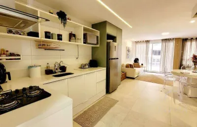 Flat com 1 dormitório à venda, 52 m² por r$ 780.000,00 - cabo branco - joão pessoa/pb