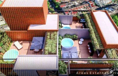 Cobertura com 2 dormitórios à venda, 119 m² por r$ 1.326.727,00 - miramar - joão pessoa/pb