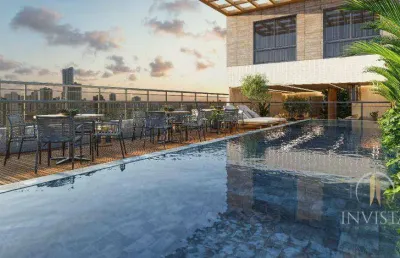 Apartamento com 1 dormitório à venda, 35 m² por r$ 350.097,00 - jardim oceania - joão pessoa/pb