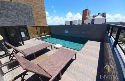 Apartamento com 2 dormitórios para alugar, 60 m² por r$ 3.200,01/mês - intermares - cabedelo/pb