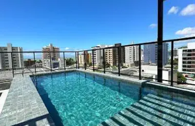 Flat com 1 dormitório à venda, 30 m² por r$ 295.000,00 - intermares - cabedelo/pb