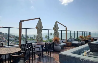 Flat com 1 dormitório para alugar, 17 m² por r$ 2.800,01/mês - jardim oceania - joão pessoa/pb