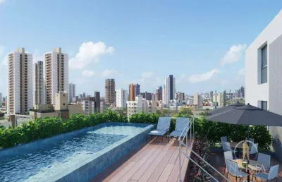 Apartamento com 2 dormitórios à venda, 54 m² por r$ 462.656,00 - bessa - joão pessoa/pb