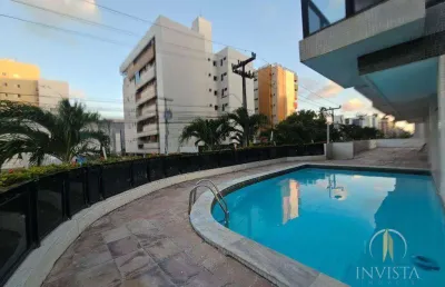 Apartamento com 3 dormitórios para alugar, 125 m² por r$ 4.500,01/mês - intermares - cabedelo/pb