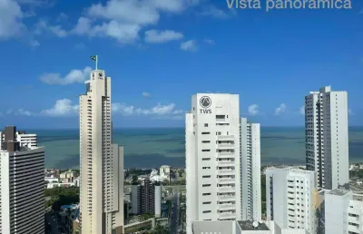Apartamento com 4 dormitórios à venda, 220 m² por r$ 2.400.000,00 - altiplano cabo branco - joão pessoa/pb