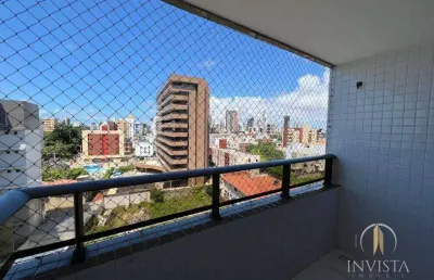 Apartamento com 3 dormitórios para alugar, 95 m² por r$ 5.025,00/mês - bessa - joão pessoa/pb