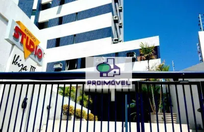 Flat com 1 dormitório à venda, 40 m² por r$ 250.000,00 - boa viagem - recife/pe