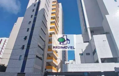 Apartamento com 2 dormitórios para alugar, 62 m² por r$ 3.000,00/mês - pina - recife/pe