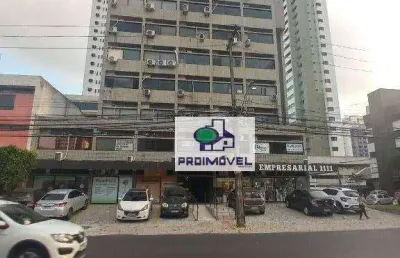 Sala para alugar, 21 m² por r$ 1.353,00/mês - boa viagem - recife/pe