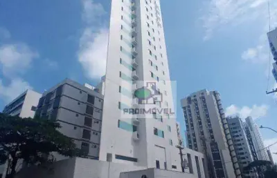 Apartamento com 1 dormitório para alugar, 45 m² por r$ 3.547,00/mês - boa viagem - recife/pe