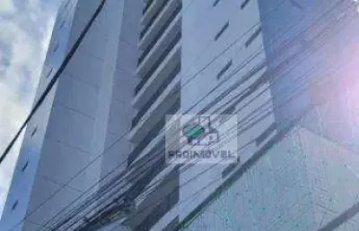 Studio com 1 dormitório para alugar, 25 m² por r$ 2.500,00/mês - boa viagem - recife/pe