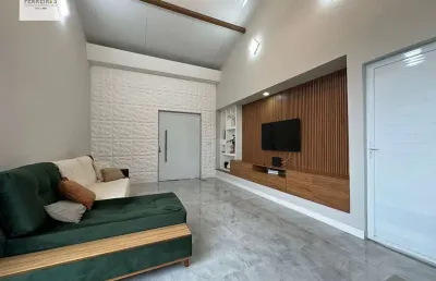 Casa de alto padrão com estilo moderno, próximo a washington luíz