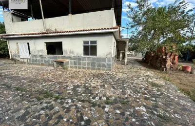 Casa estilo mini sítio colado na rio-magé com 1.000m² todo murado