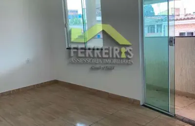 Lindo apartamento com 2 quartos e garagem chácara arcampo