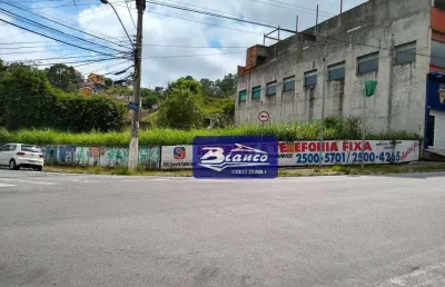 Terreno para alugar, 430 m² por r$ 3.877,00/mês - parque continental ii - guarulhos/sp