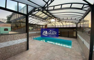 Sobrado alto padrão jardim maia com piscina, 4 suítes, etc. junto ao bosque maia em guarulhos-sp