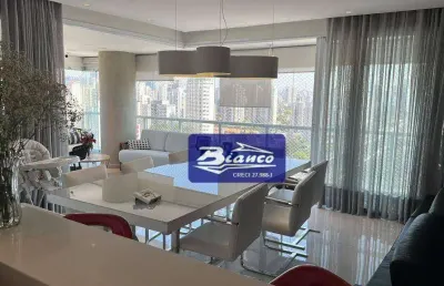 Lindo apartamento no campo belo com 219m² e 3 vagas na garagem