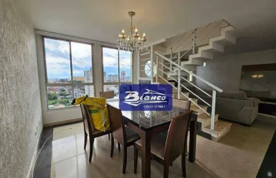 Cobertura à venda, 130 m² por r$ 855.000,00 - vila galvão - guarulhos/sp