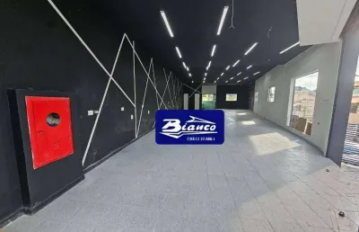 Salão para alugar, 150 m² por r$ 5.595,00/mês - jardim cocaia - guarulhos/sp