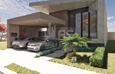 Casa com 3 quartos sendo 3 suítes no condomínio villa flora ii