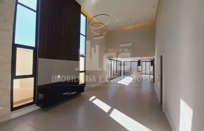 Casa a venda com 3 suítes no condomínio terras da fazenda