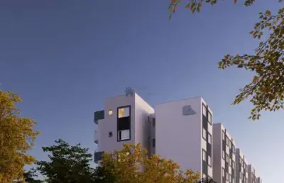 Lindo apartamento 02 quartos com suate no bairro saƒo luiz em belo horizonte com elevador.