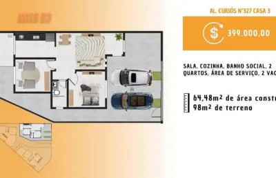 Linda casa geminada linear no masterville em sarzedo