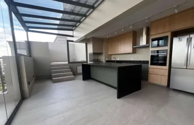 Deslumbrante cobertura para locação em butantã com 2 quartos, sendo 2 suítes, 140m²