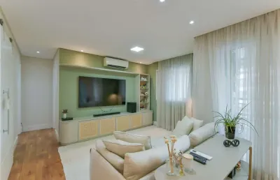 Confortável apartamento tipo para venda em brooklin com 2 quartos, sendo 2 suítes, 94m²