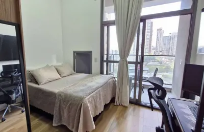 Excelente apartamento tipo para venda em brooklin com 1 quarto, sendo 1 suíte, 27m²