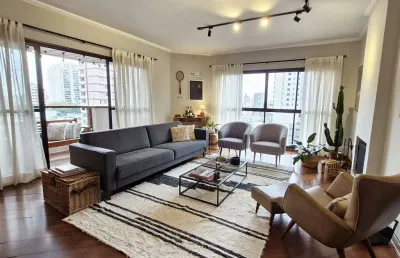 Confortável apartamento tipo para venda em vila mascote com 3 quartos, sendo 3 suítes, 149m²