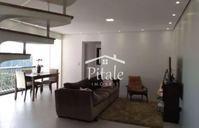 Cobertura com 3 dormitórios à venda, 146 m² por r$ 890.000,00 - jardim henriqueta - taboão da serra/sp