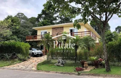 Casa com 4 dormitórios à venda, 585 m² por r$ 3.549.000,00 - granja viana - cotia/sp