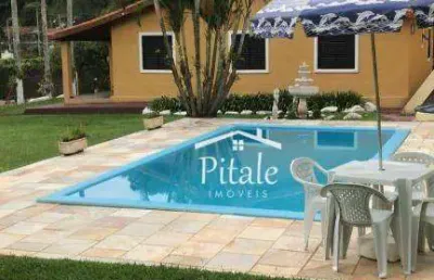 Chácara com 4 dormitórios à venda, 1680 m² por r$ 1.021.276,00 - parque dos jacarandás - arujá/sp