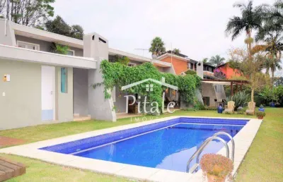 Sobrado com 7 dormitórios à venda, 442 m² por r$ 2.500.000,00 - granja viana - cotia/sp