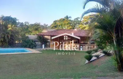 Casa com 4 dormitórios à venda, 4000 m² por r$ 1.800.000,00 - chácara represinha - cotia/sp