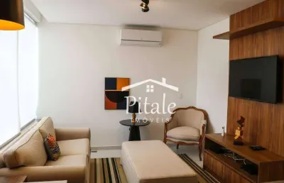 Apartamento com 1 dormitório para alugar, 38 m² por r$ 4.950,00/mês - vila olímpia - são paulo/sp