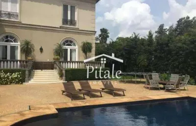 Sobrado com 6 dormitórios, 966 m² - venda por r$ 7.500.000,00 ou aluguel por r$ 35.000,00/mês - colinas da anhangüera - santana de parnaíba/sp
