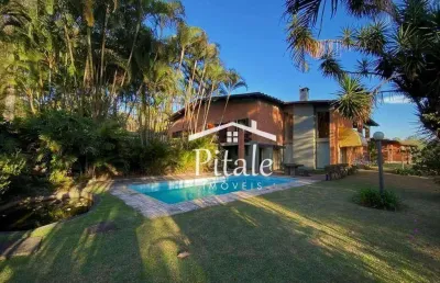 Sobrado com 4 dormitórios à venda, 521 m² por r$ 1.990.000,00 - chácara vale do rio cotia - carapicuíba/sp