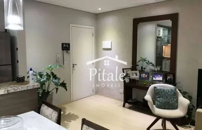 Apartamento com 2 dormitórios à venda, 54 m² por r$ 300.000,00 - jardim barbacena - cotia/sp