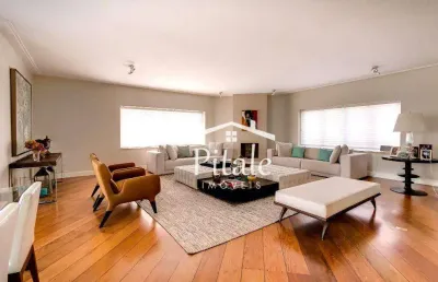 Apartamento com 4 dormitórios, 393 m² - venda por r$ 2.500.000,00 ou aluguel por r$ 15.000,00/mês - vila andrade - são paulo/sp
