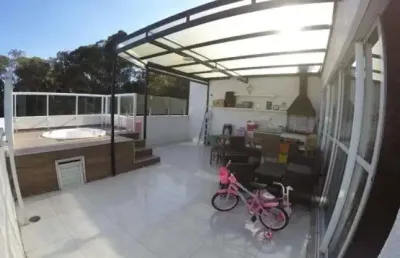 Cobertura duplex com 3 dormitórios à venda, 197 m² por r$ 1.190.000 - chácara pavoeiro - cotia/sp