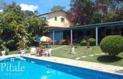 Chácara com 8 dormitórios à venda, 6940 m² por r$ 1.200.000,00 - parque mira flores - itapevi/sp